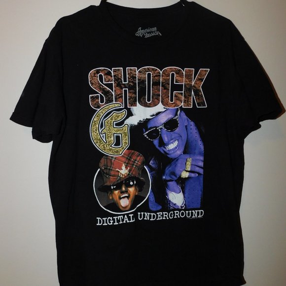 Digital Underground t shirt Shock G hip hop group - 90s rap Humpty Hump Tupac - Picture 1 of 4